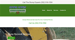 Desktop Screenshot of centralflstump.com