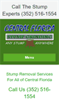 Mobile Screenshot of centralflstump.com